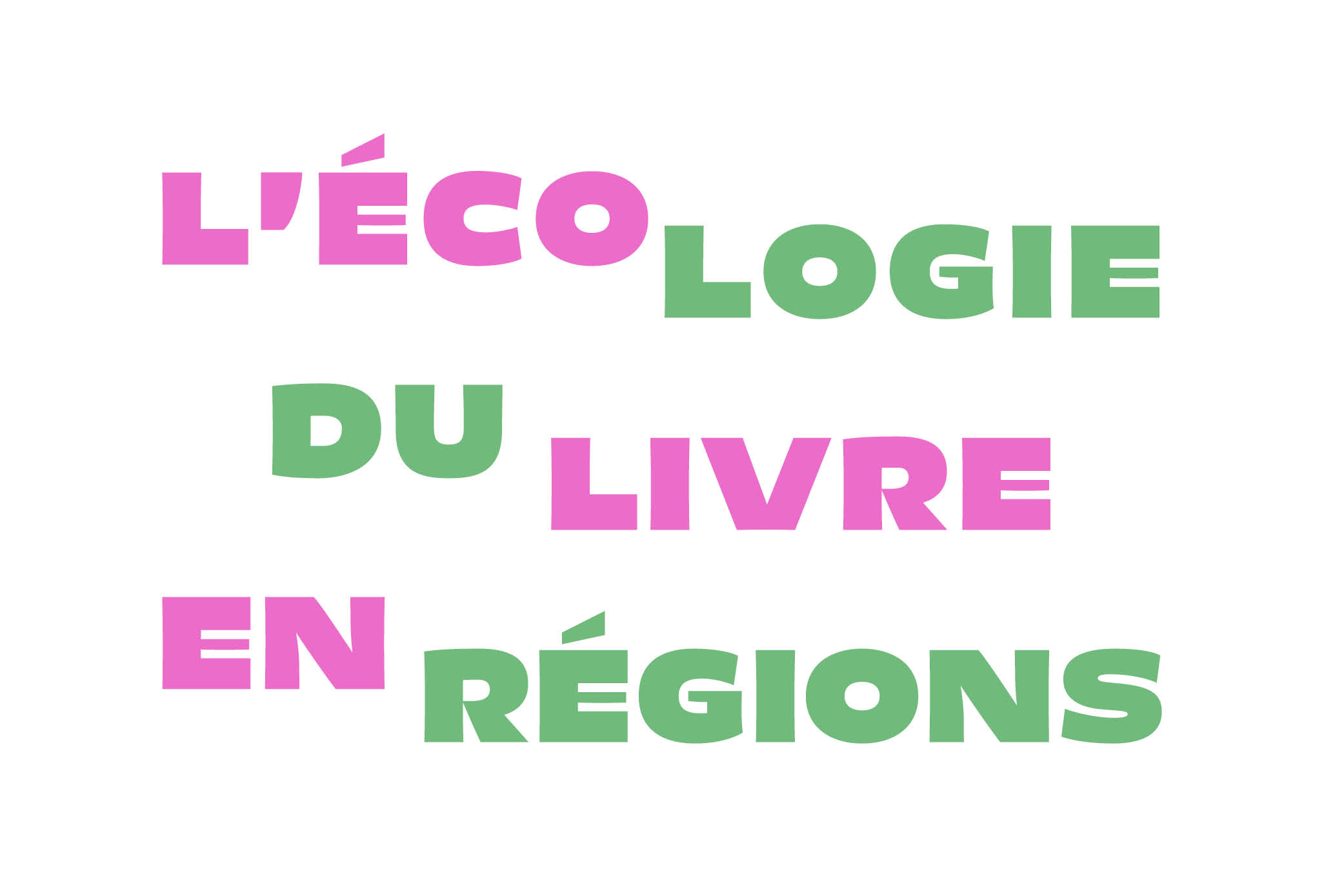 Logo écologie du livre en régions deuxième trimestre