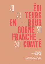 Couverture du catalogue des éditeurs de Bourgogne Franche-Comté